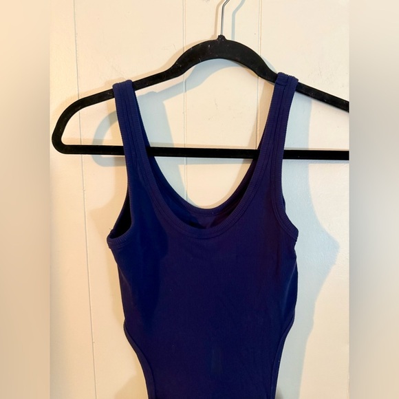 OFFLINE by Aerie Ribbed Cut Out Romper Dress Size S - Picture 5 of 10